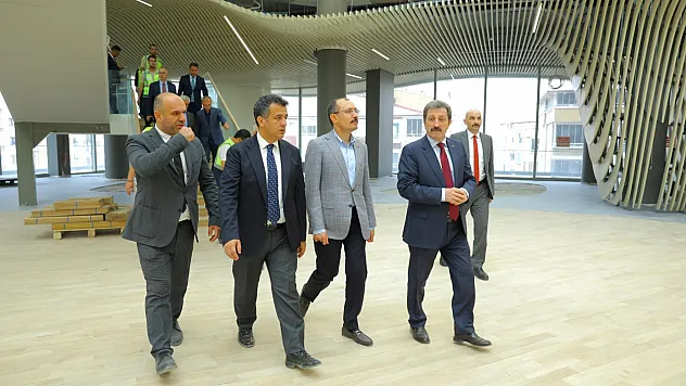 Samsun'da yatırımlara yakın takip
