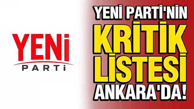 Samsun'da YENİ Parti yönetimi şekilleniyor