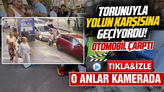 Samsun'da yürekleri ağza getiren kaza!