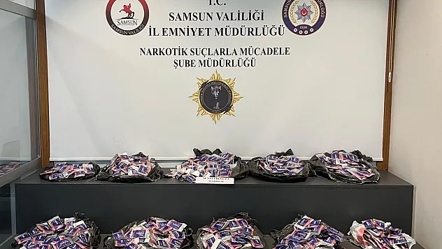 Samsun'da Zehir Tacirlerine Büyük Darbe