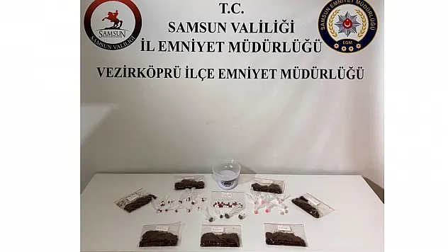 Samsun'da zehir tacirlerine darbe