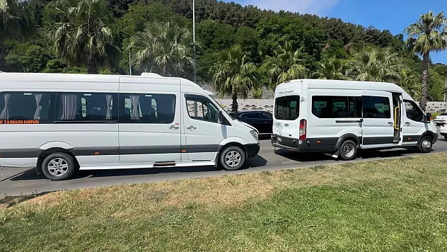 Samsun'da zincirleme kaza: Dolmuş yolcusu yaralandı