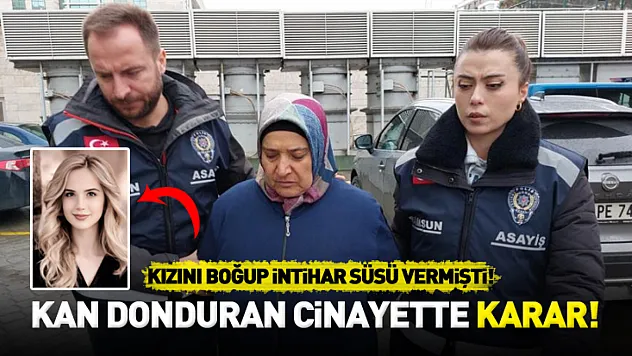 Samsun'daki Kan Donduran Cinayette Karar: Kızını Boğup İntihar Süsü Vermişti!