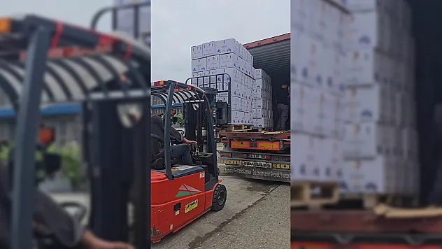 Samsun'dan 15 ton madeni yağ ihracatı