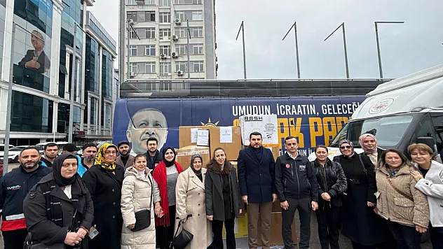 Samsun'dan Gazze'ye vicdan köprüsü: Yardım tırları dualarla yola çıktı
