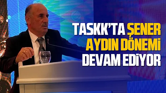 Samsun'dan Şener Aydın, TASKK'ta yeniden başkan seçildi