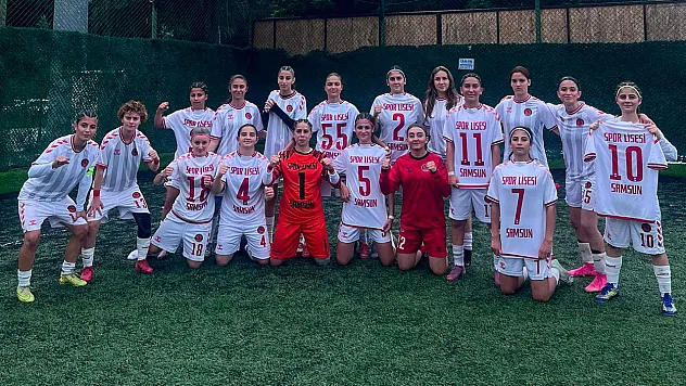 Samsun Gülizar Hasan Yılmaz Spor Lisesi Şampiyonluk yolunda