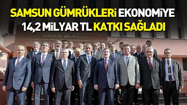 Gümrüklerden ekonomiye dev katkı! 14,2 Milyar TL gelir