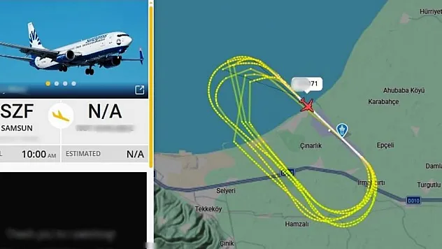 Samsun hava sahası pilotların eğitim üssüne dönüştü