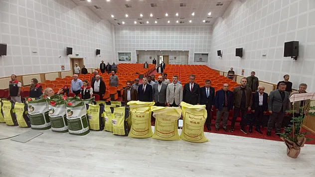 Samsun Havza'da 510 üreticiye tohum ve gübre desteği verildi