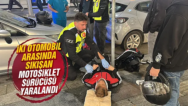 Samsun İlkadım'da motosiklet kazası