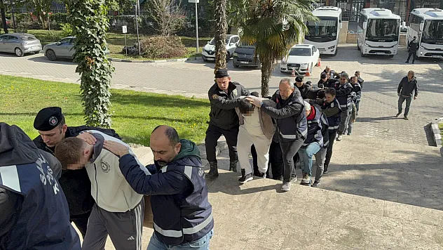 Samsun merkezli dev operasyon: Silahlı suç örgütüne darbe