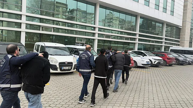 Samsun merkezli dolandırıcılık operasyonunda 5 zanlı yakalandı