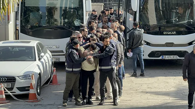 Samsun merkezli suç örgütü operasyonu: 17 tutuklama