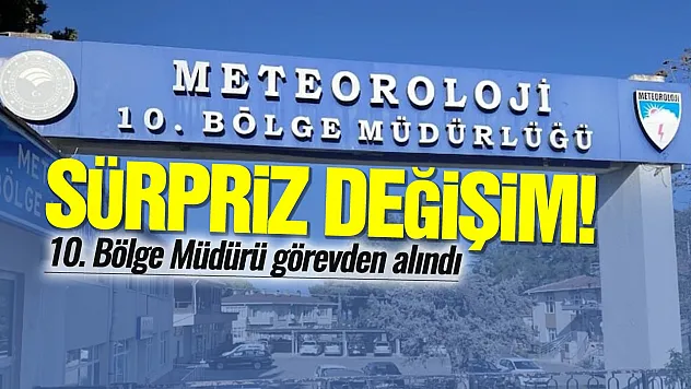Samsun meteoroloji'de sürpriz değişim! 10. Bölge Müdürü görevden alındı
