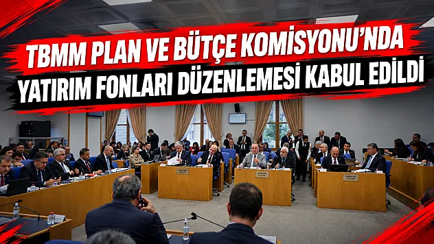 Samsun milletvekillerinin öncülük ettiği fon düzenlemesi TBMM Plan ve Bütçe Komisyonu'nda kabul edildi