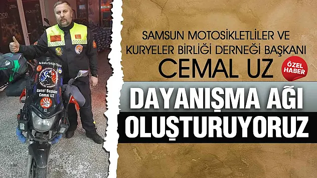 Samsun Motosikletliler ve Kuryeler Birliği Derneği kuruldu