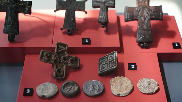 Samsun Müzesi'nde Doğu Roma eserleri sergileniyor