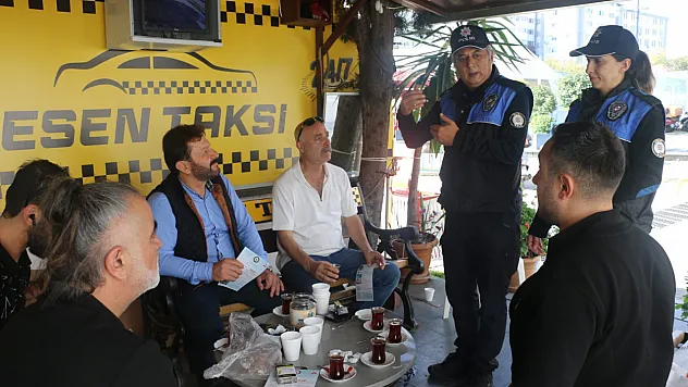 Samsun polisi suça karşı bilinç oluşturuyor