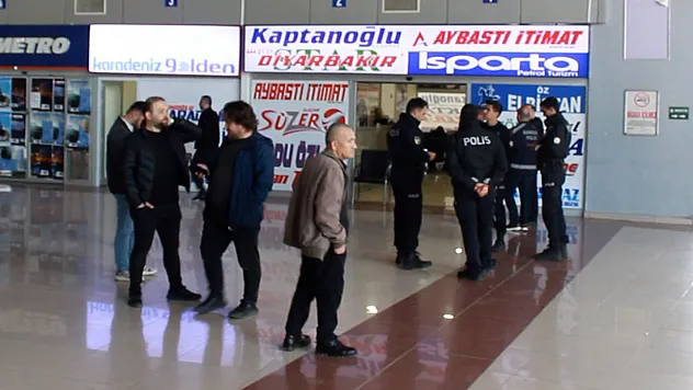 Samsun Şehirlerarası Otobüs Terminali'nde tahliye gerginliği
