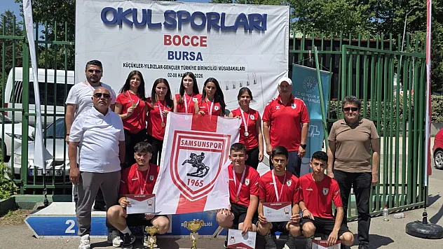 Samsun'un Bocce Gururu: Genç Kızlar Türkiye Şampiyonluğunu Bırakmadı