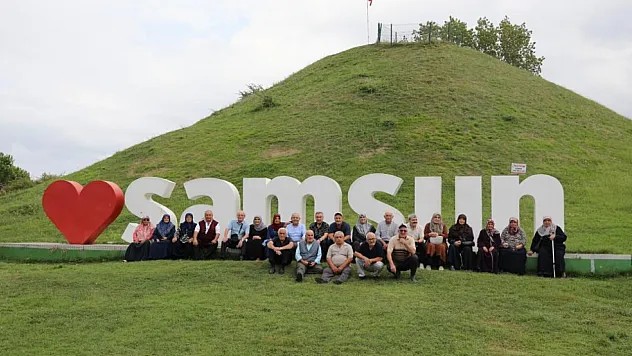 Samsun'un çınarları 'Büyüklerimizle Kamp'ta buluştu: Hem tatil hem keşif