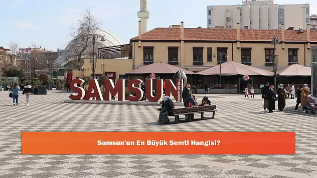 Samsun'un En Büyük Semti Hangisi?