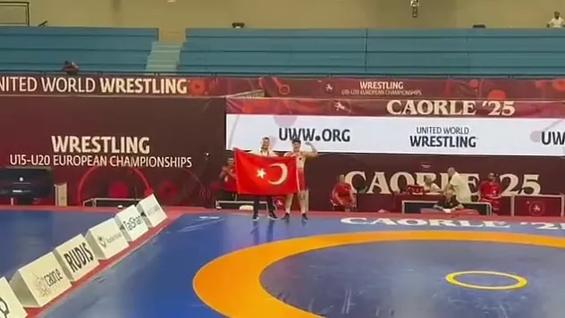 Samsun'un gururu, Avrupa şampiyonu oldu!