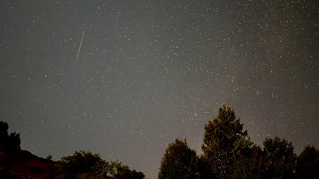 Samsun'un Zirvesinde Meteor Yağmuru