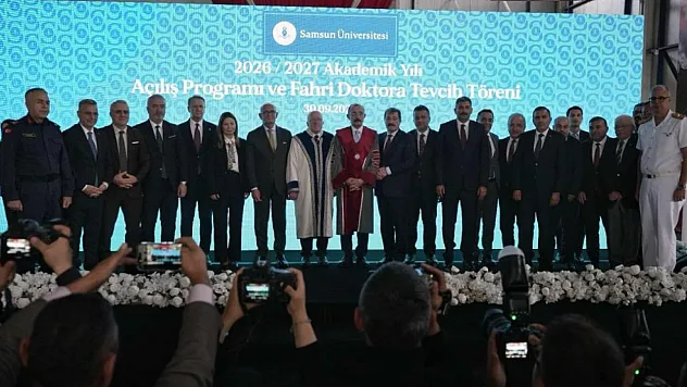 Samsun Üniversitesinde 2026-2027 akademik yılı törenle başladı