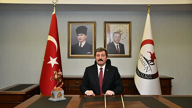 Samsun Valisi Tavlı'dan 18 Mart mesajı