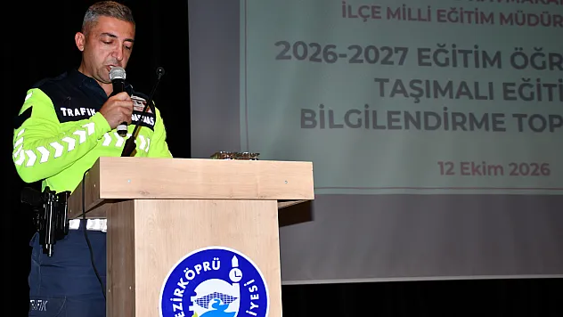 Samsun Vezirköprü'de taşımalı eğitim semineri düzenlendi