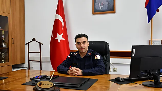 Samsun Vezirköprü İlçe Jandarma Komutanlığına Üsteğmen Alper Yalçın atandı