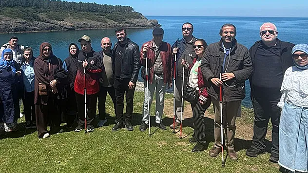Samsunlu Görme Engellilerden Sinop'a Çıkarma: Engel Tanımayan Rota