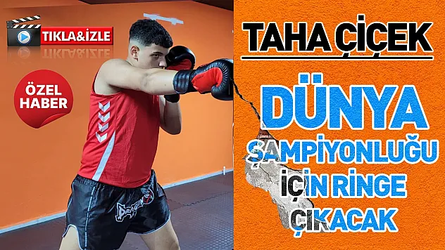 Samsunlu milli sporcu Taha Çiçek'in hedefi dünya şampiyonluğu