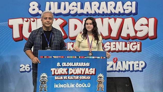 Samsunlu öğrenciden uluslararası başarı: Kahverengi kokarca projesine ödül