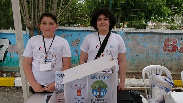 Samsunlu ortaokul öğrencilerinden çevre ve trafiğe akıllı çözümler