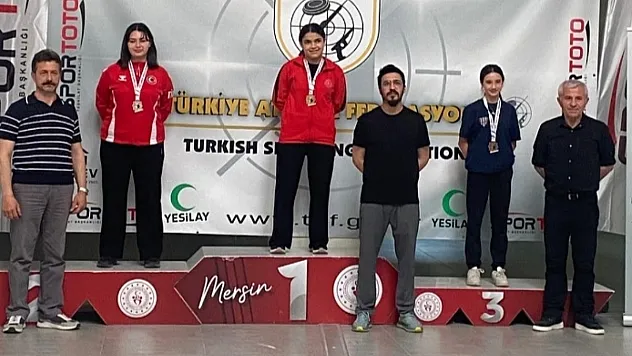 Samsunlu sporcu Türkiye ikincisi oldu