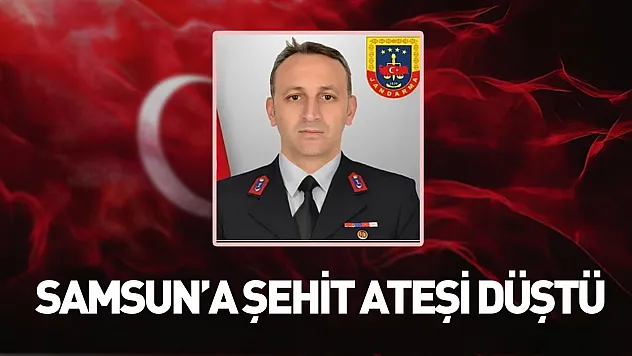 Samsunlu Jandarma Uzman Çavuş Mehmet Demirbaş şehit oldu