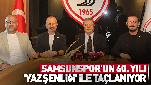 Samsunspor 60. Yılında çocuklara dokunacak