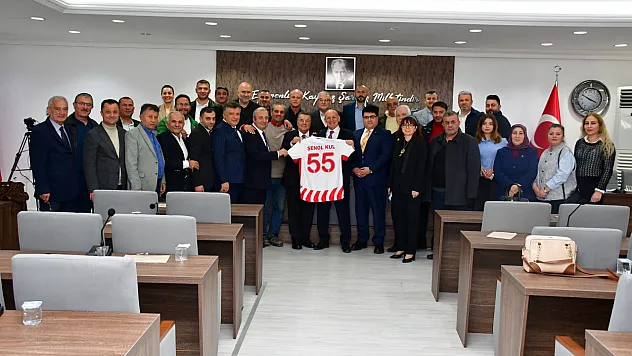 Samsunspor Başkan Vekili Bilen'den Terme Belediye Meclisine ziyaret