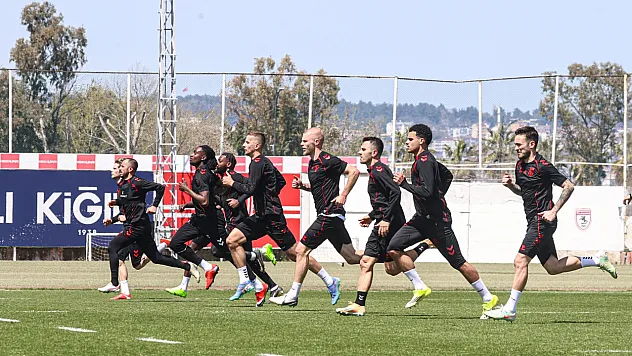 Samsunspor, Beşiktaş maçı hazırlıklarını sürdürdü
