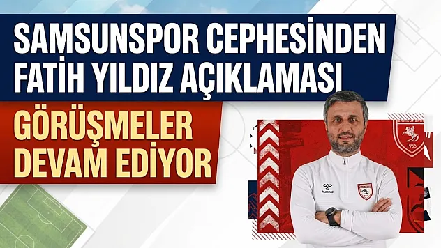Samsunspor'da Fatih Yıldız iddiası: Suat Çakır'dan istifa açıklaması geldi