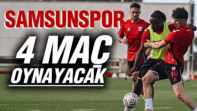 Samsunspor'da gözler Hollanda kampında! İşte hazırlık maçı takvimi