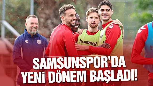 Samsunspor'da mağlubiyet serisine rağmen yüzler gülüyor! Bjelica yönetiminde Kasımpaşa mesaisi