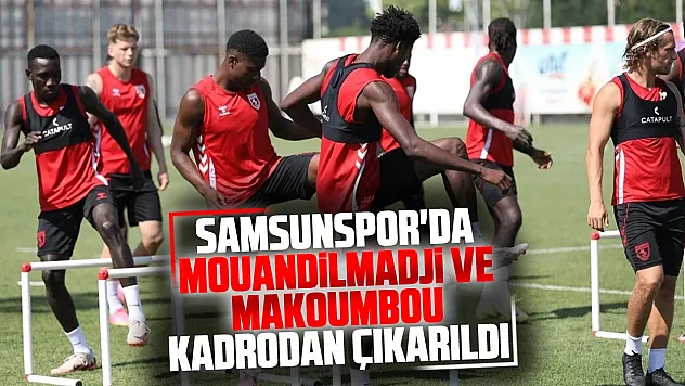 Samsunspor'da Rize maçı öncesi sakatlık