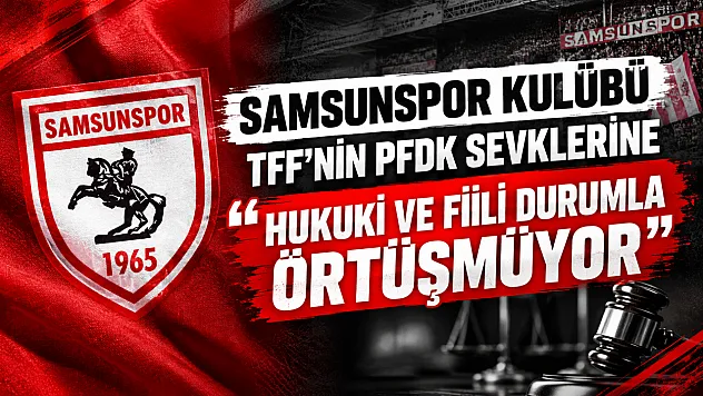 Samsunspor'dan Bahis Soruşturması Açıklaması