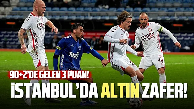Samsunspor'dan İstanbul'da Altın Zafer! Kasımpaşa'yı 90+2'de Yıktı