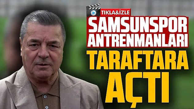 Samsunspor'dan taraftara müjde