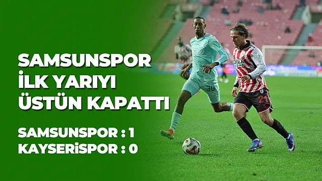 Samsunspor İlk Yarıyı Üstün Kapattı: Makoumbou Sahneye Çıktı!